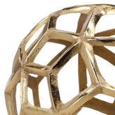Zen Gold, Black and Antique Brass Decorative Spheres Set Of 3